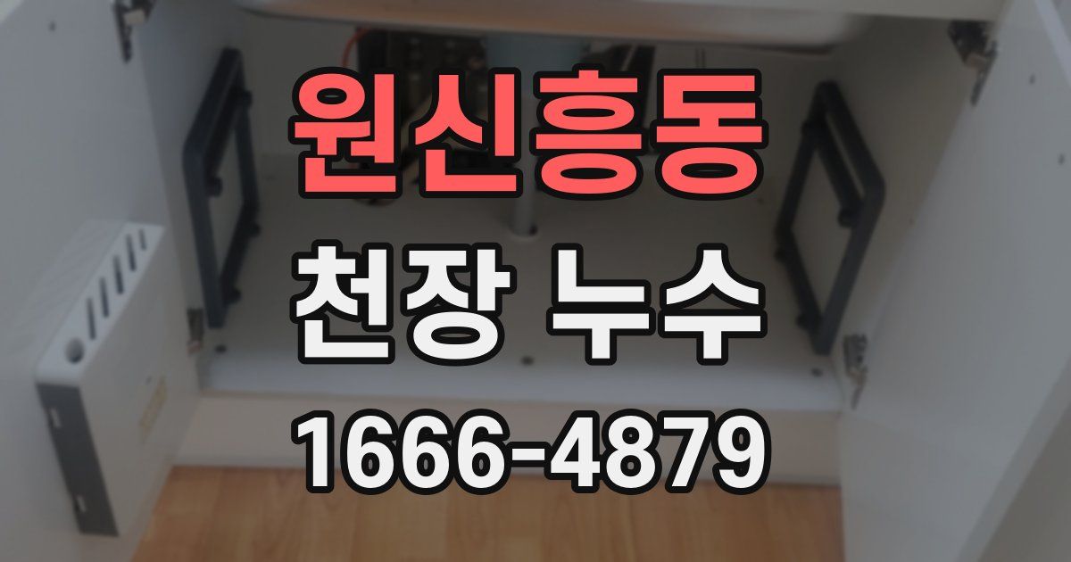 원신흥동 천장 누수