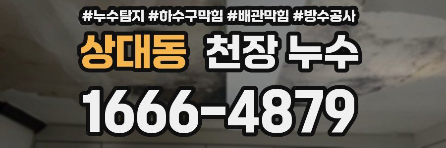 상대동 천장 누수