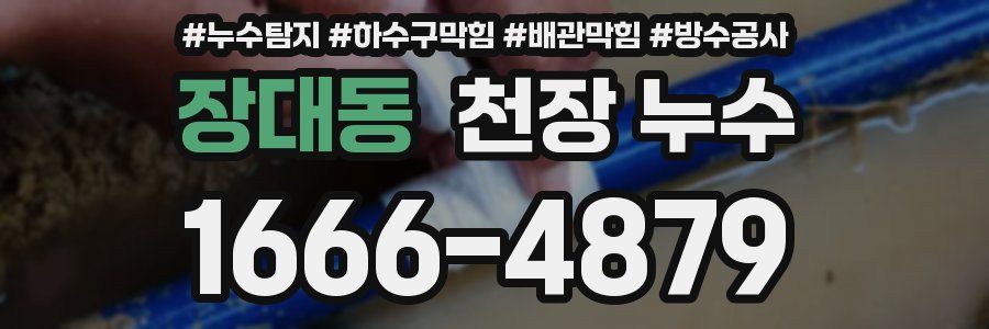 장대동 천장 누수