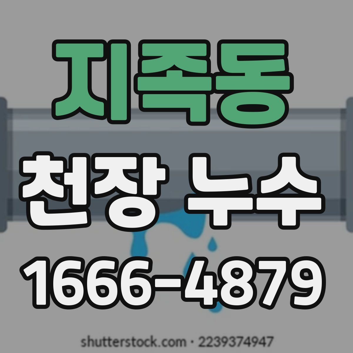 지족동 천장 누수