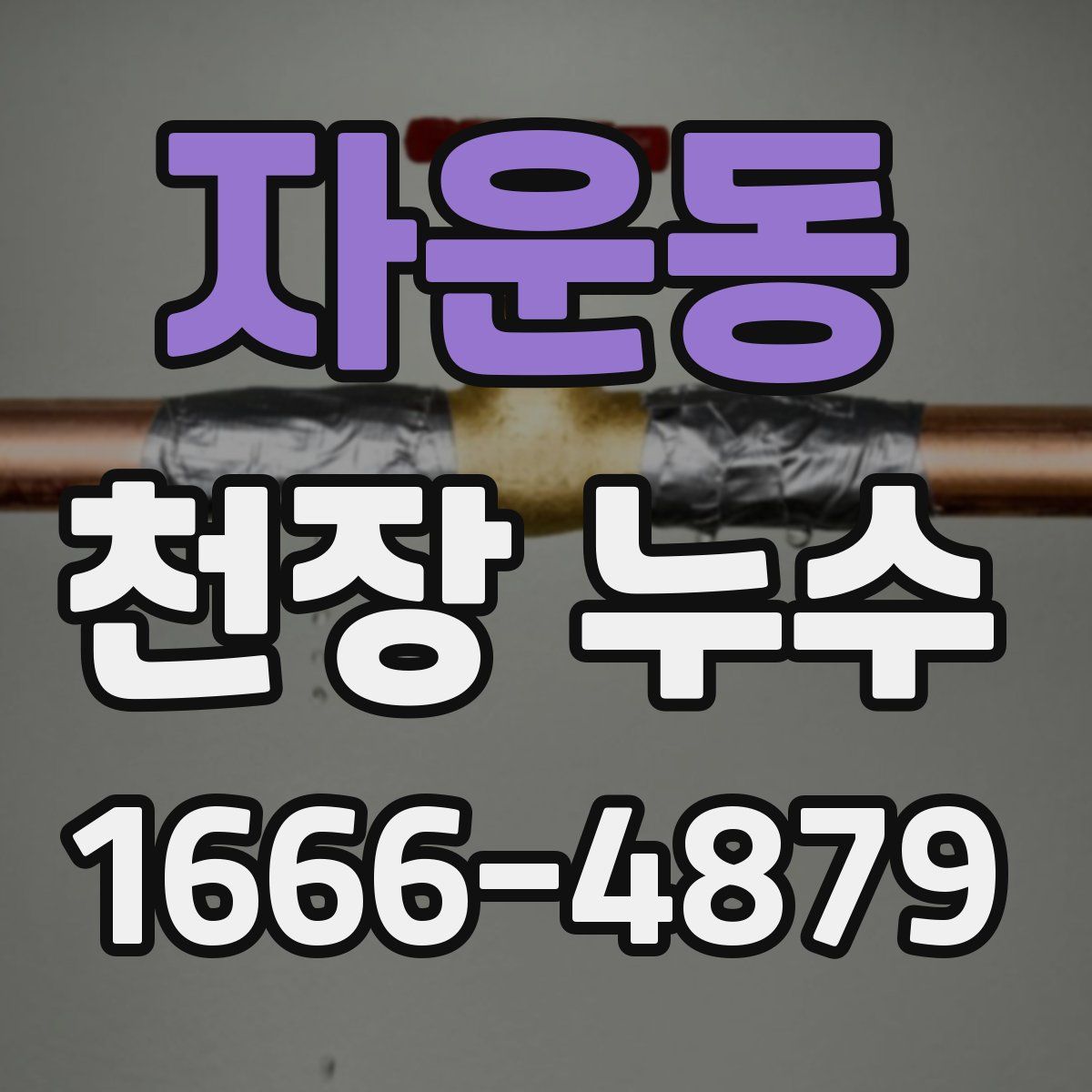 자운동 천장 누수