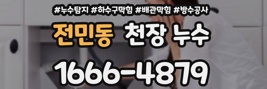 전민동 천장 누수