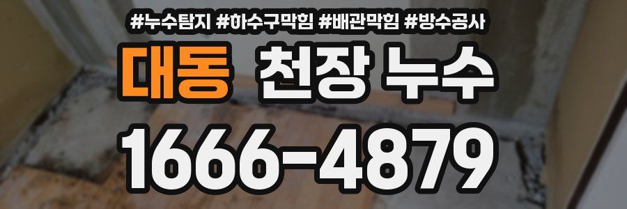 대동 천장 누수