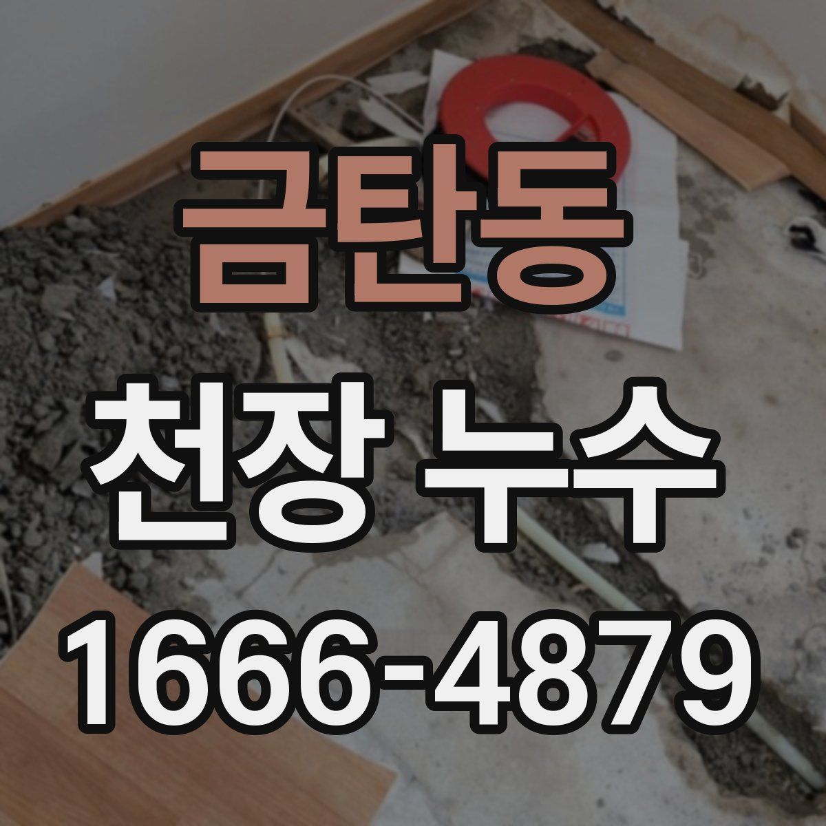금탄동 천장 누수