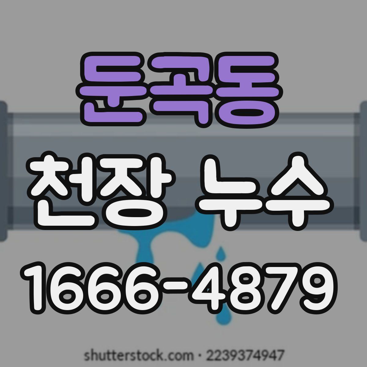둔곡동 천장 누수