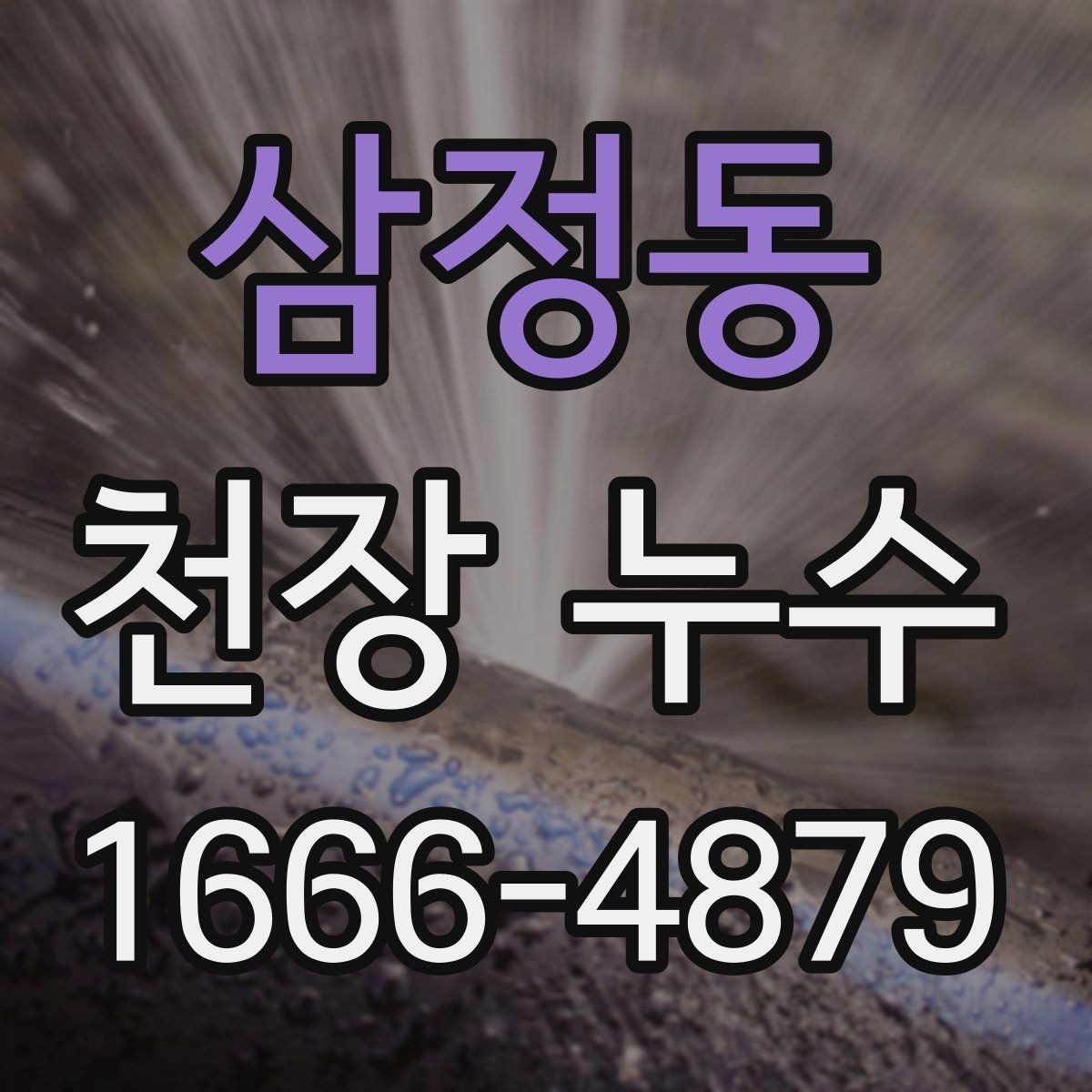 삼정동 천장 누수