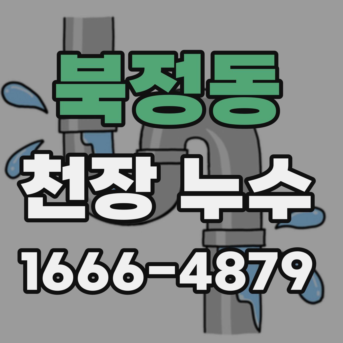 북정동 천장 누수