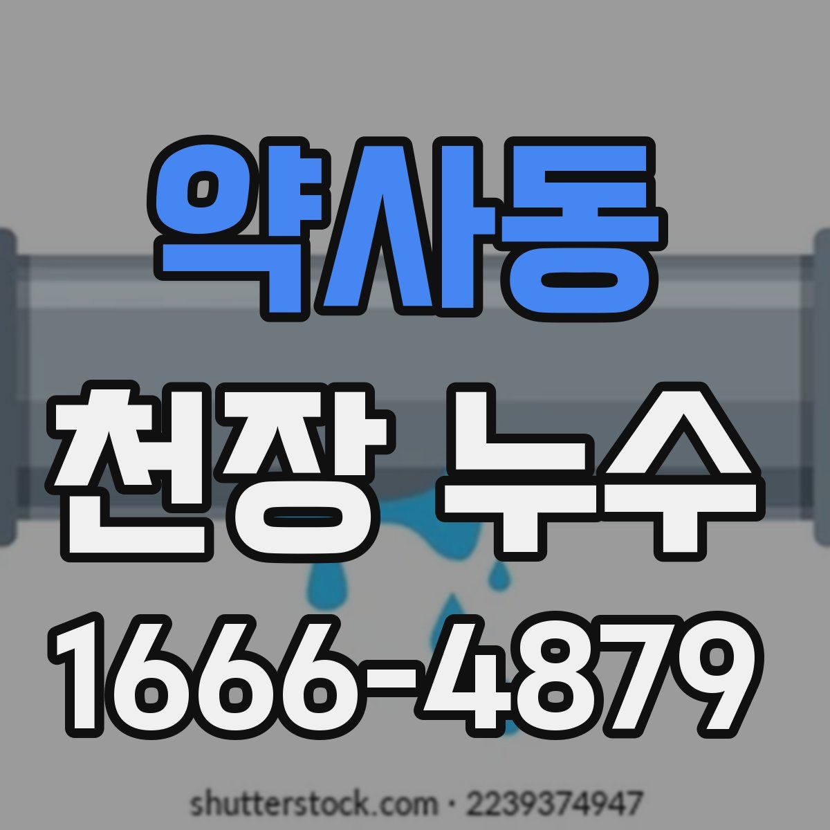 약사동 천장 누수