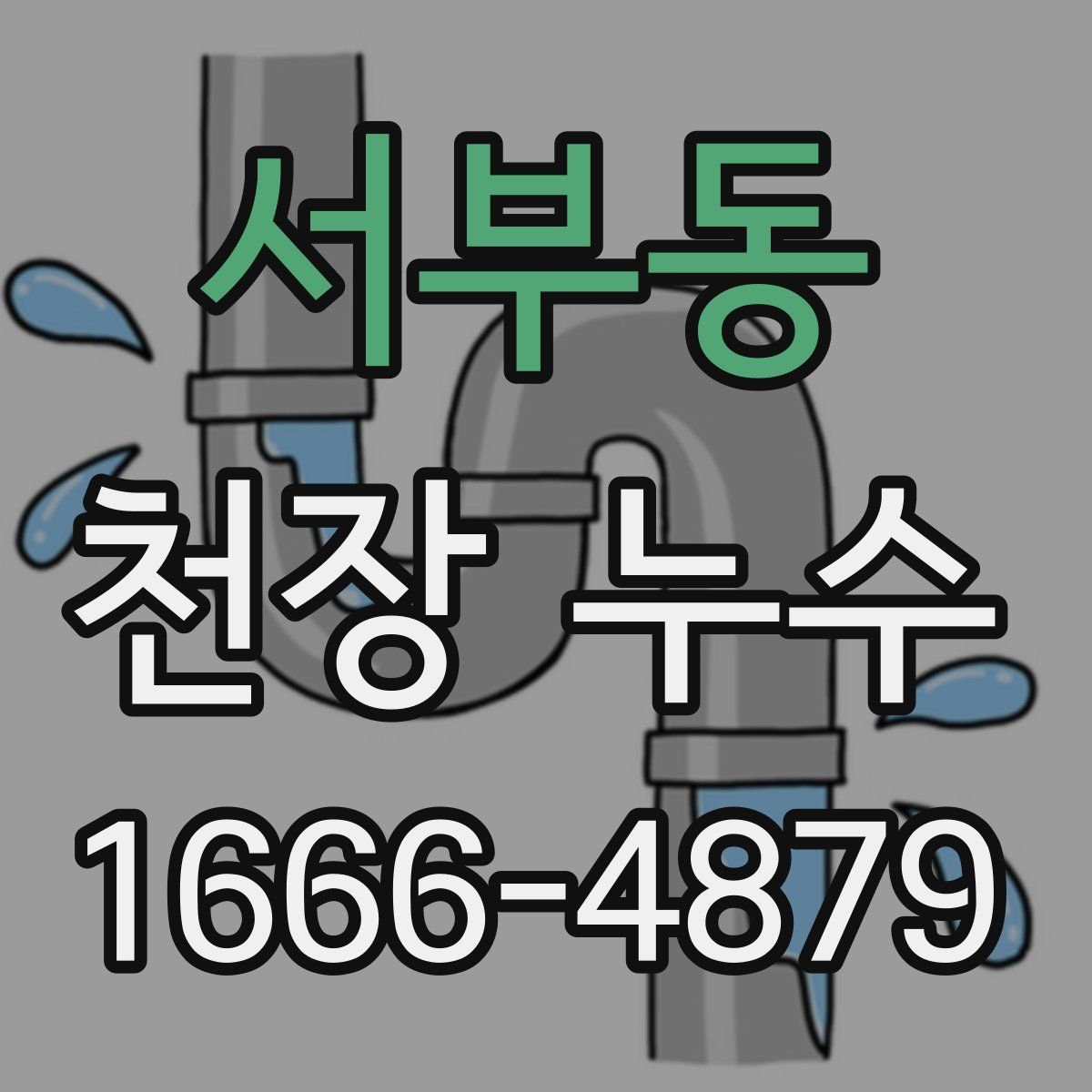 서부동 천장 누수
