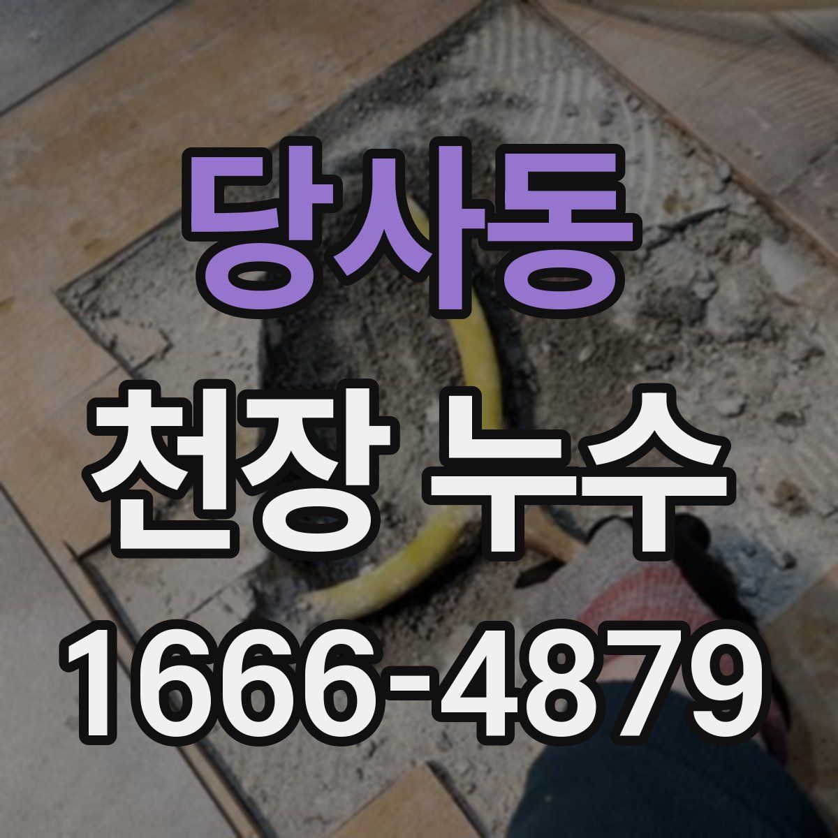 당사동 천장 누수