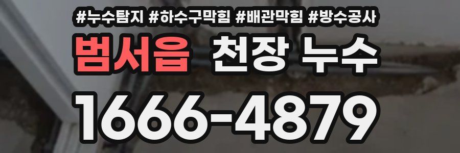 범서읍 천장 누수