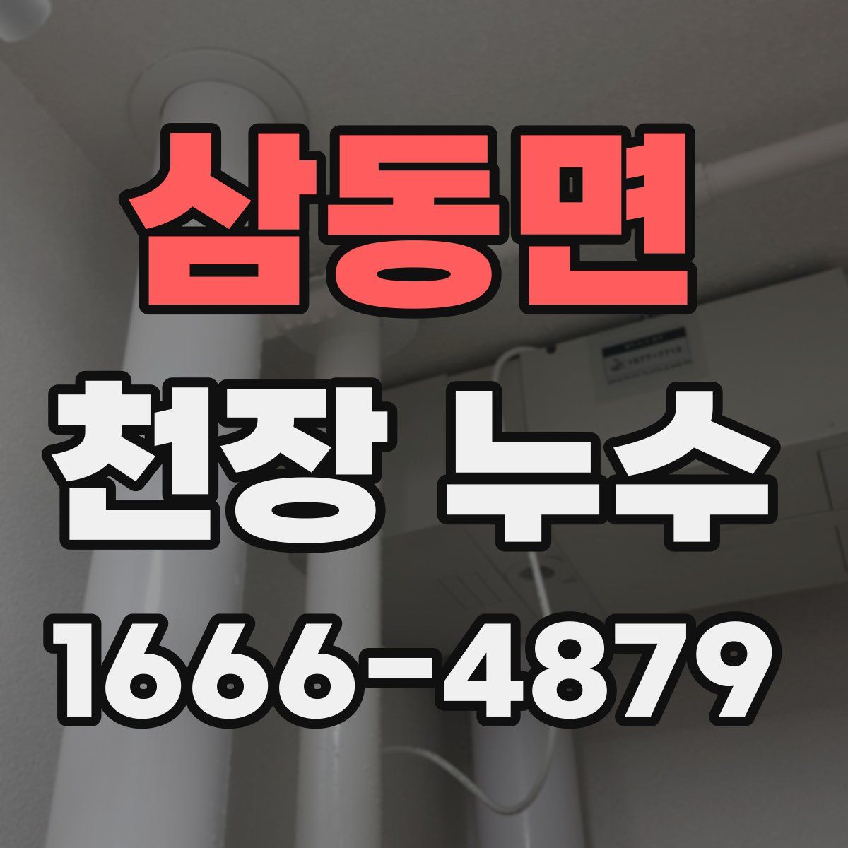 삼동면 천장 누수