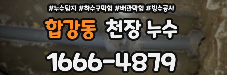 합강동 천장 누수