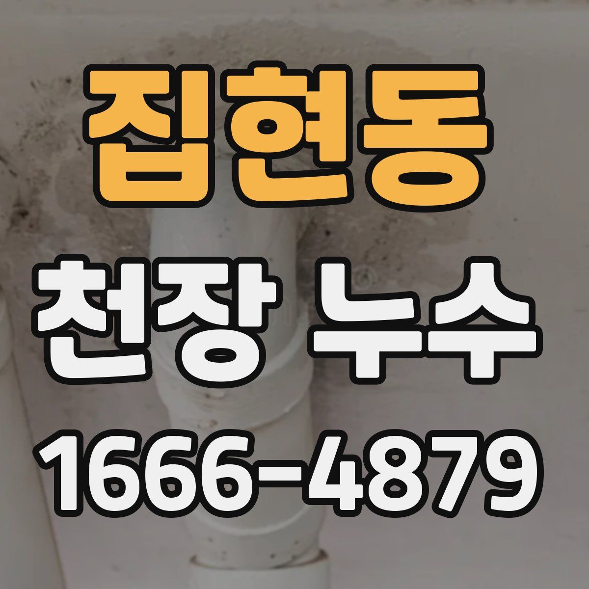 집현동 천장 누수