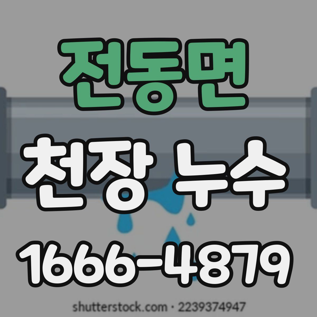 전동면 천장 누수