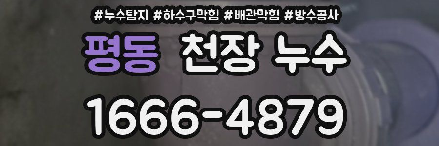 평동 천장 누수