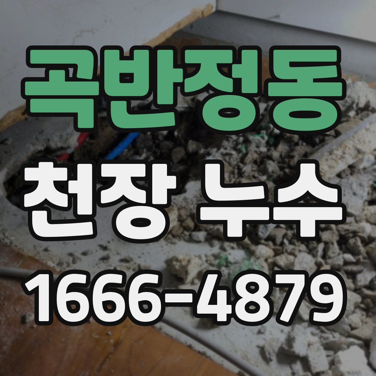곡반정동 천장 누수