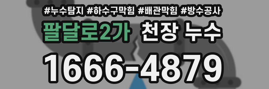 팔달로2가 천장 누수