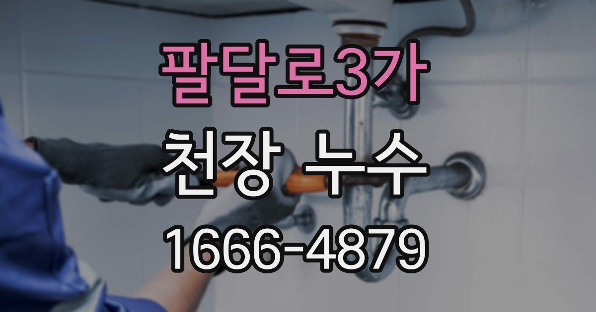 팔달로3가 천장 누수