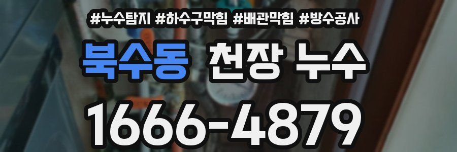 북수동 천장 누수
