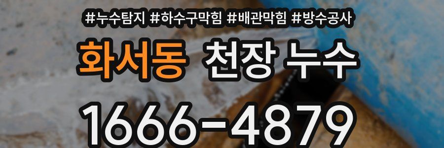 화서동 천장 누수