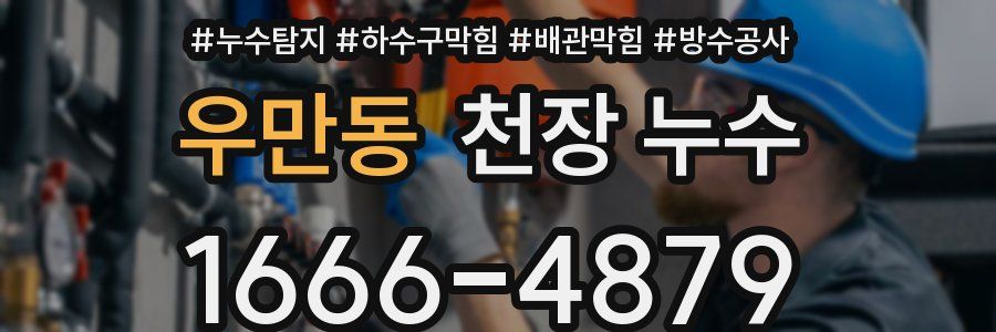 우만동 천장 누수