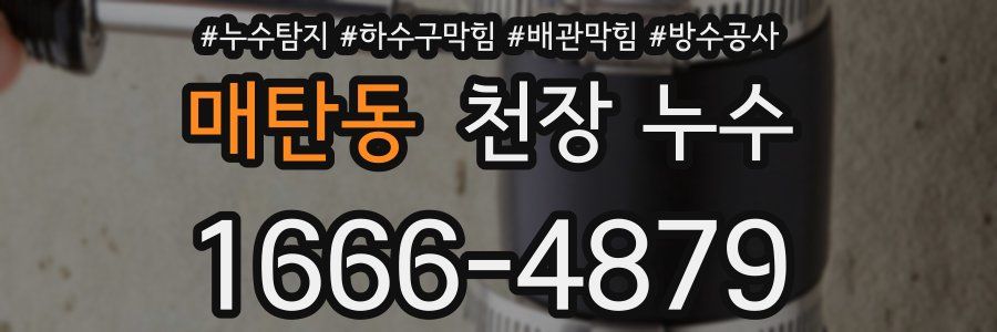 매탄동 천장 누수