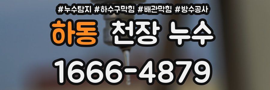 하동 천장 누수