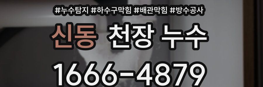 신동 천장 누수