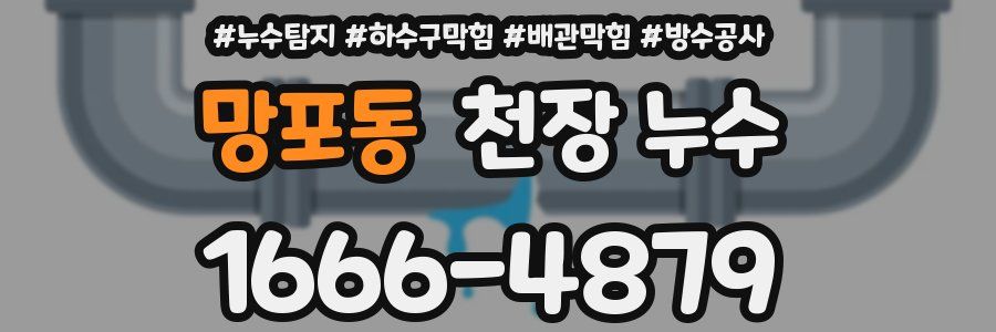망포동 천장 누수