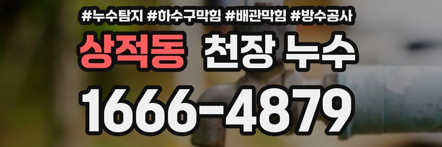 상적동 천장 누수
