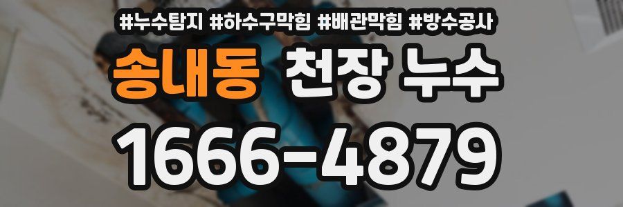 송내동 천장 누수