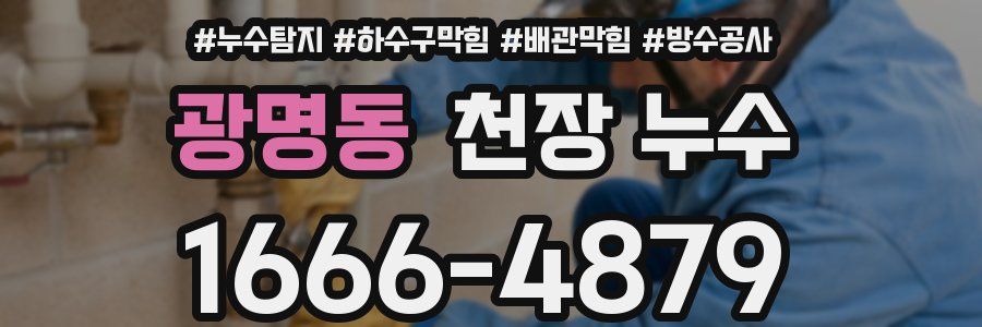 광명동 천장 누수