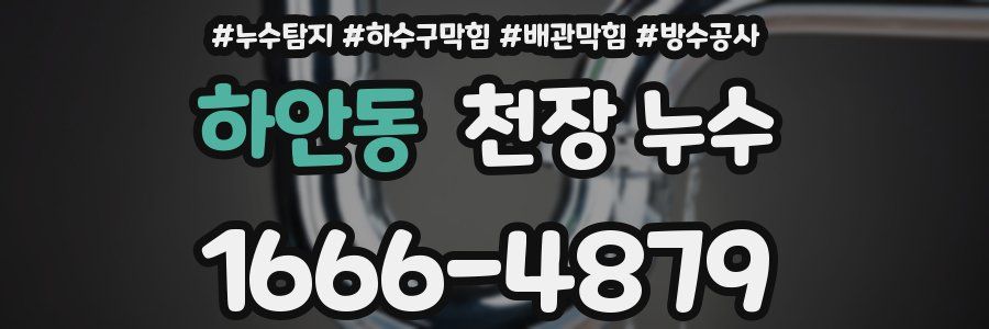 하안동 천장 누수