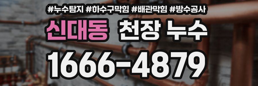 신대동 천장 누수