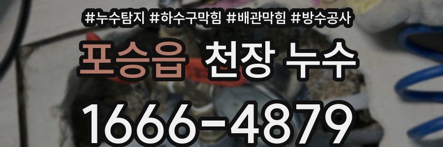 포승읍 천장 누수