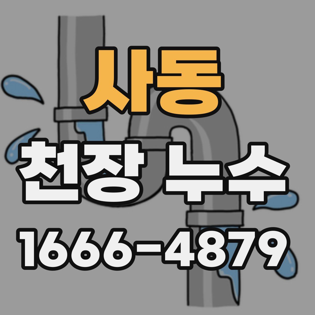 사동 천장 누수