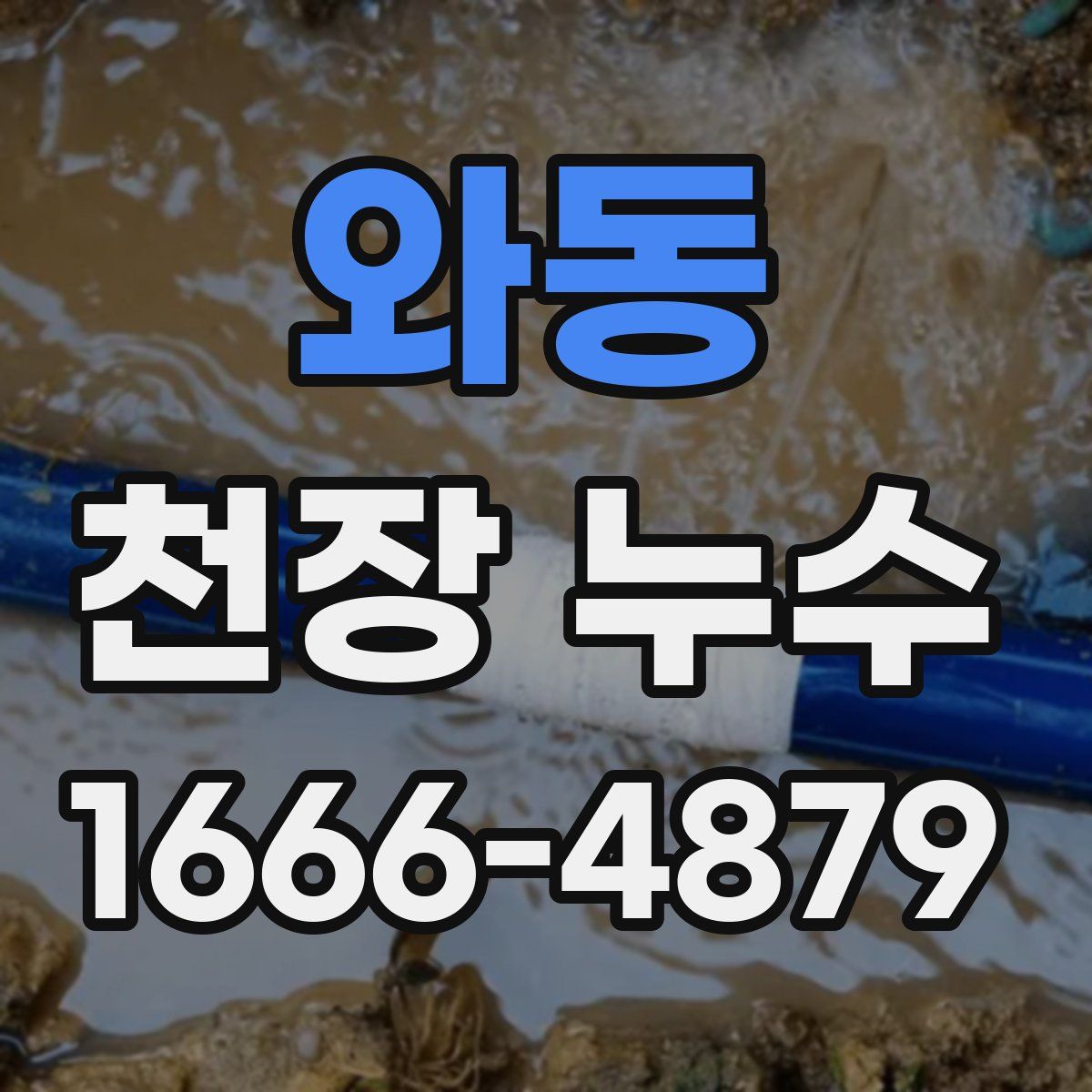 와동 천장 누수