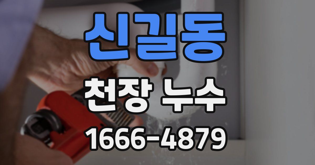신길동 천장 누수
