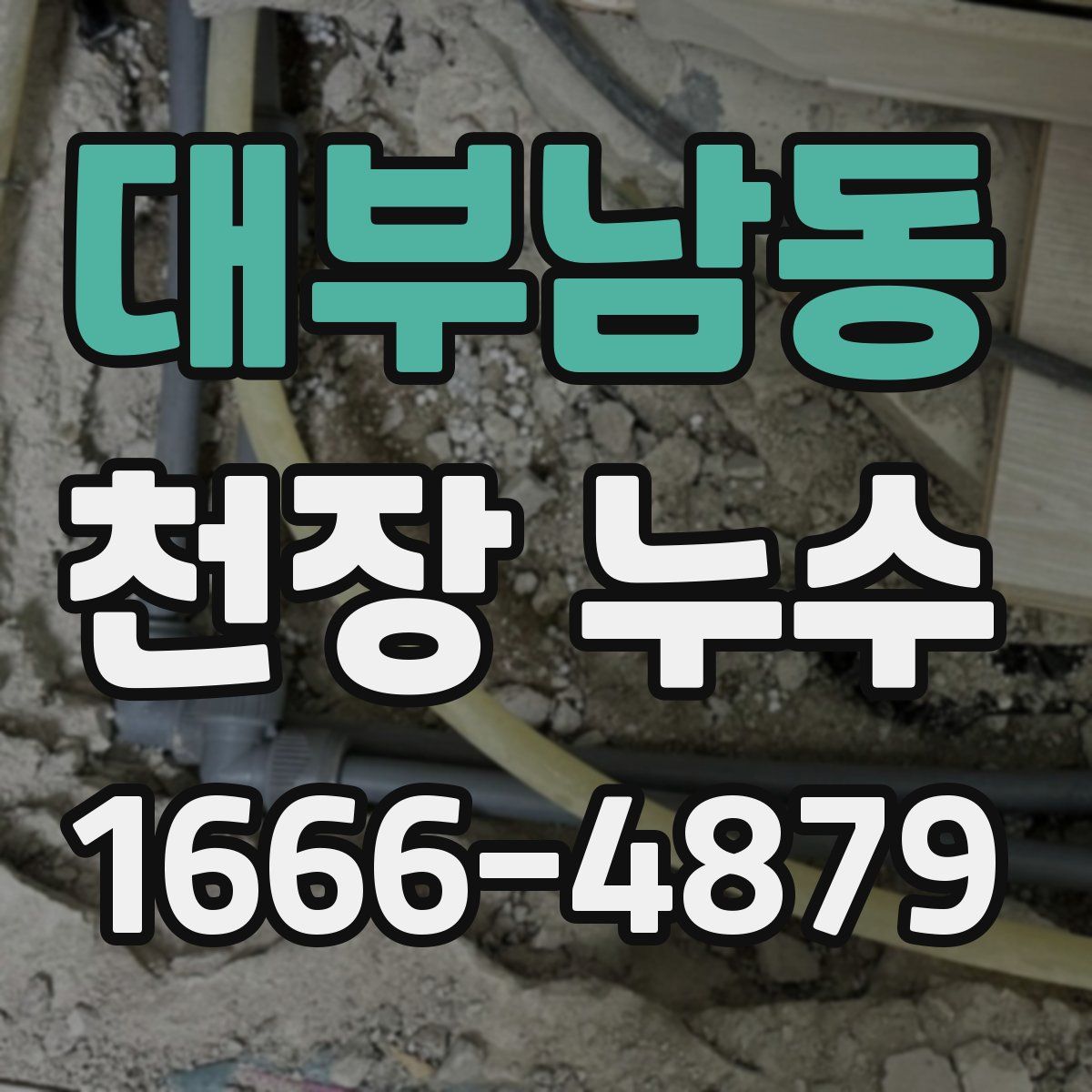 대부남동 천장 누수