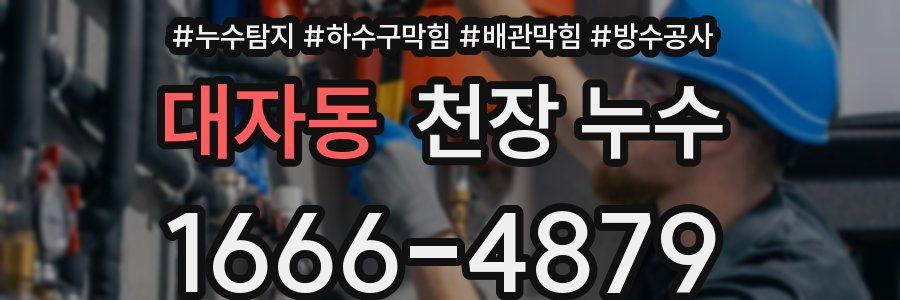 대자동 천장 누수