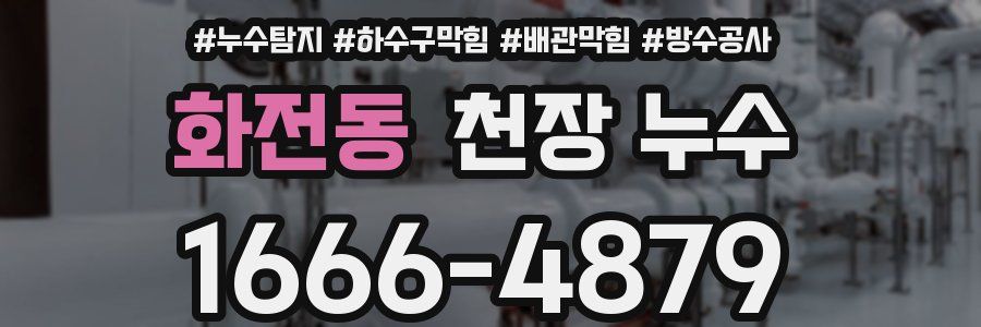 화전동 천장 누수