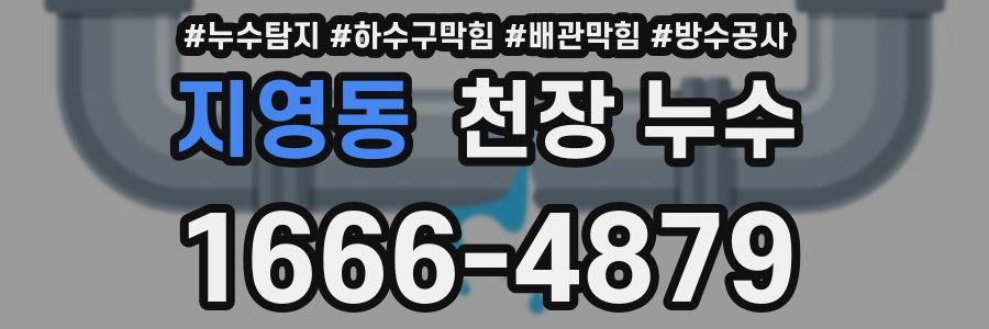 지영동 천장 누수