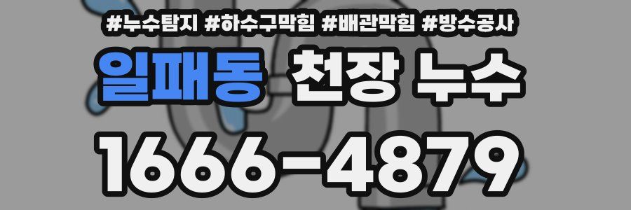 일패동 천장 누수