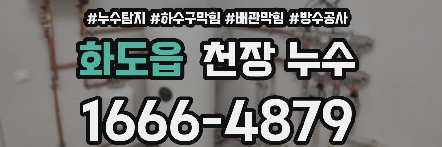 화도읍 천장 누수