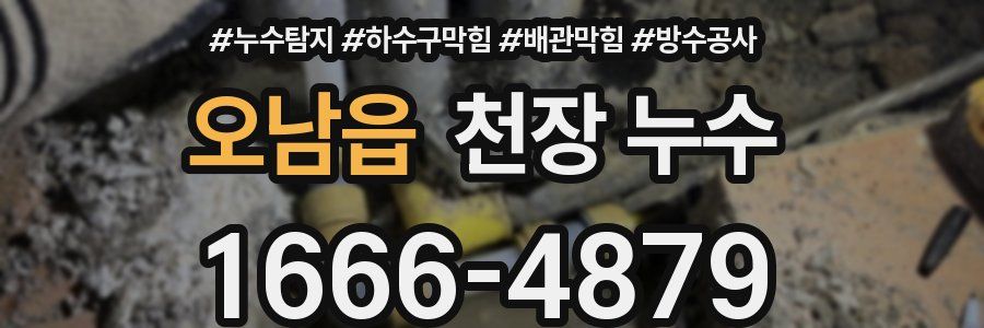 오남읍 천장 누수