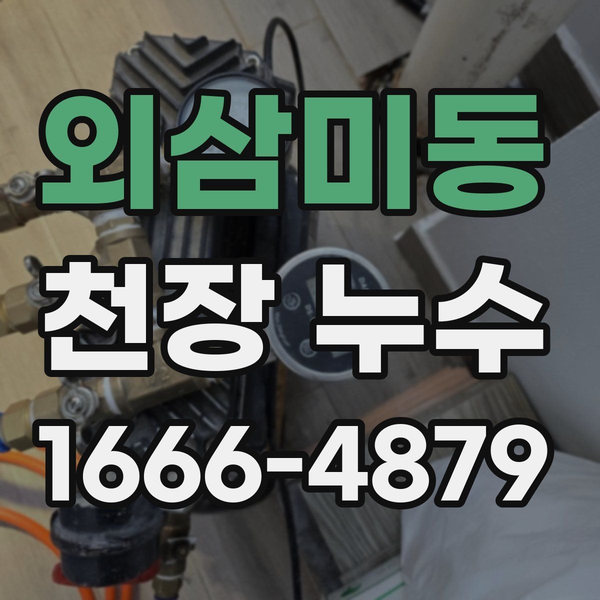 외삼미동 천장 누수