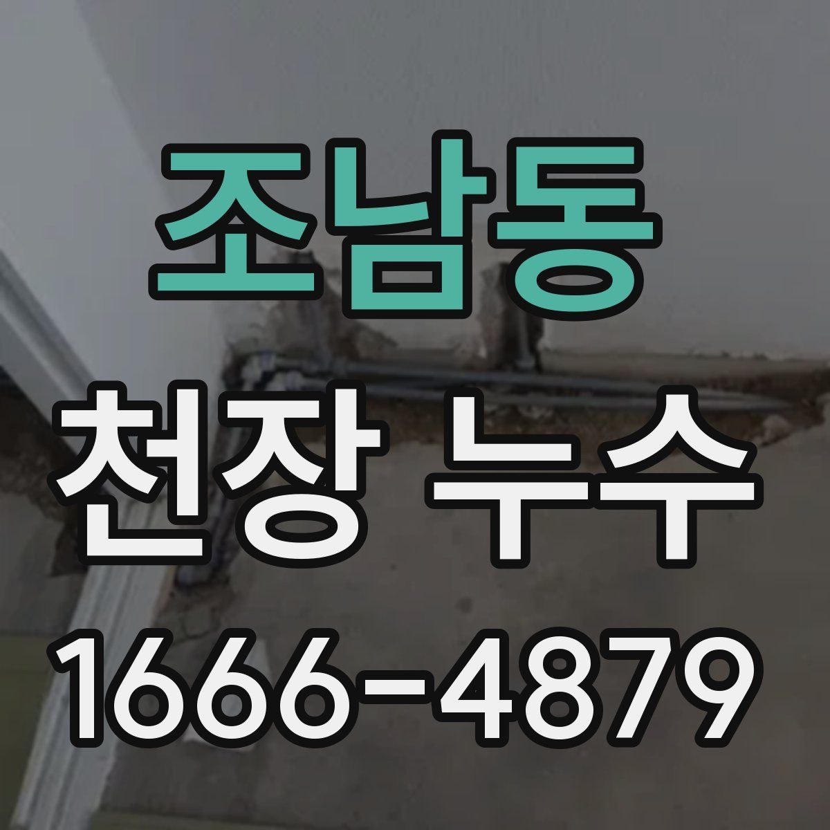 조남동 천장 누수