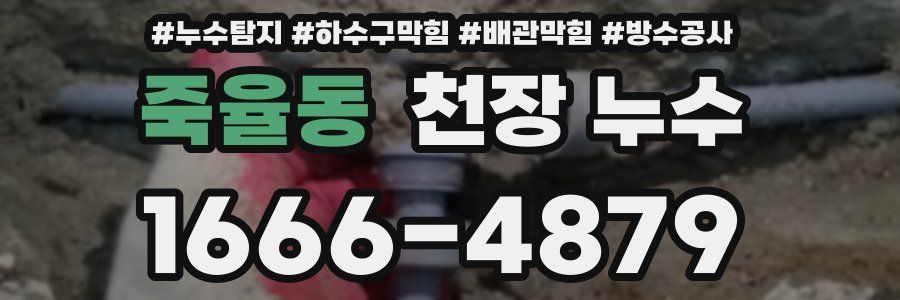 죽율동 천장 누수