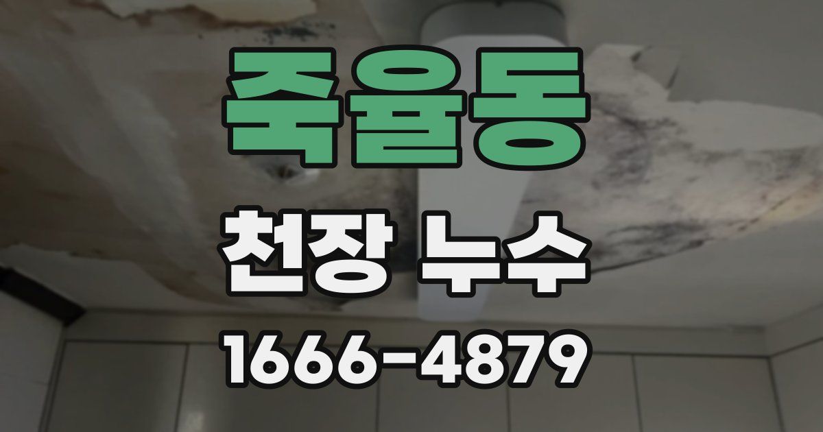 죽율동 천장 누수